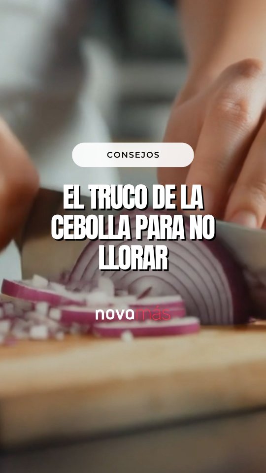 ¿Tú también has probado de todo para no llorar mientras cortas cebolla y ningún método te ha funcionado?
