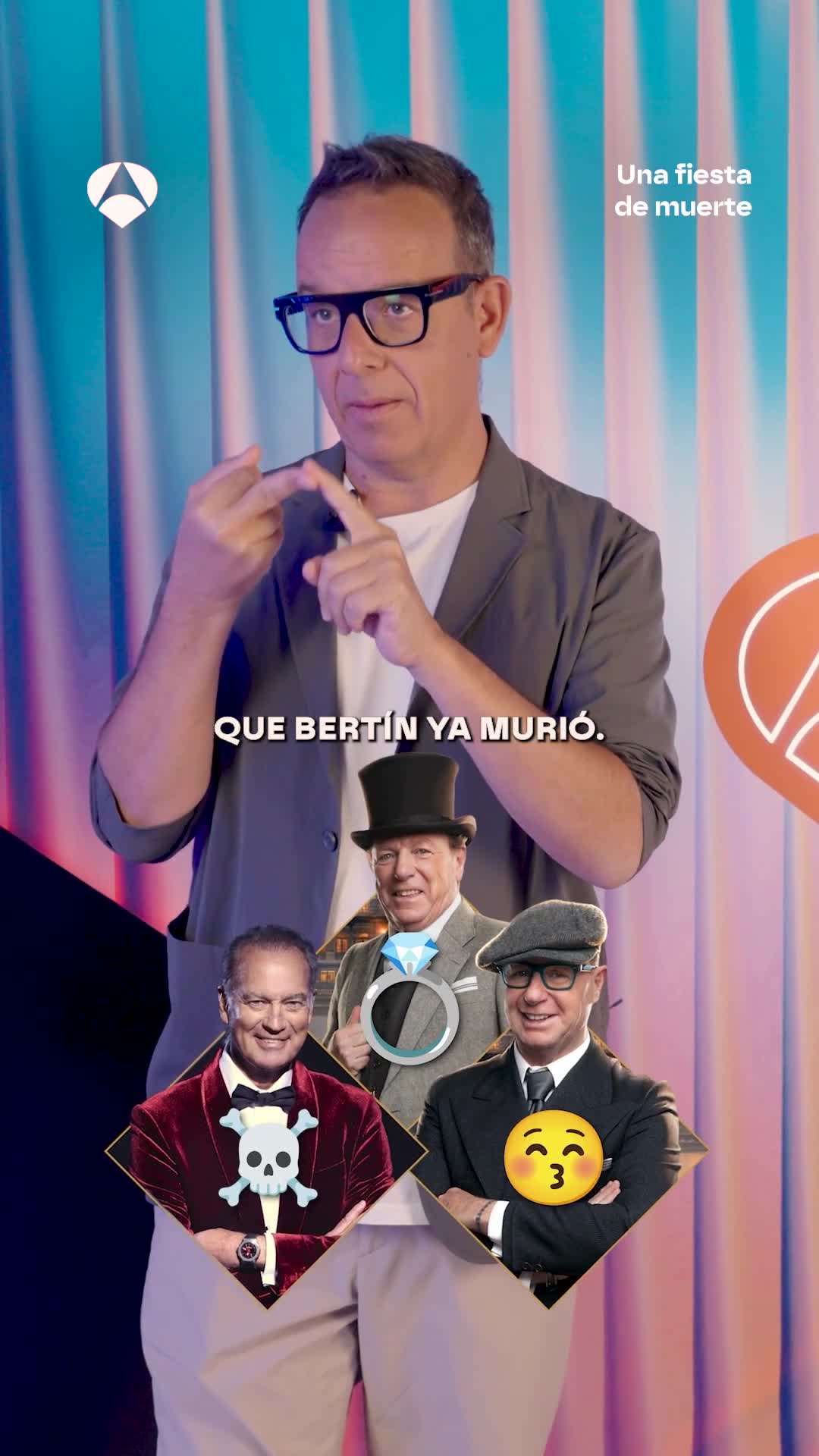 Ángel Llácer se ha enfrentado a este famoso reto: besar 😙, casar 💍 , matar 💀.
