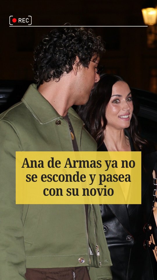 Ana de Armas ya no se esconde y oficializa su nuevo romance en París.