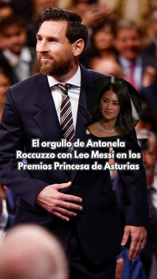 Leo Messi recibió el Premio Princesa de Asturias de los Deportes 2026 contando con la presencia de la familia real española.