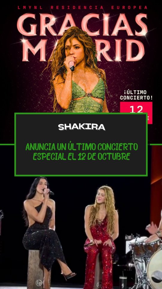 Debido a la altísima demanda de entradas, la residencia europea acogerá un concierto más de la gira de Las Mujeres Ya No Lloran de Shakira.