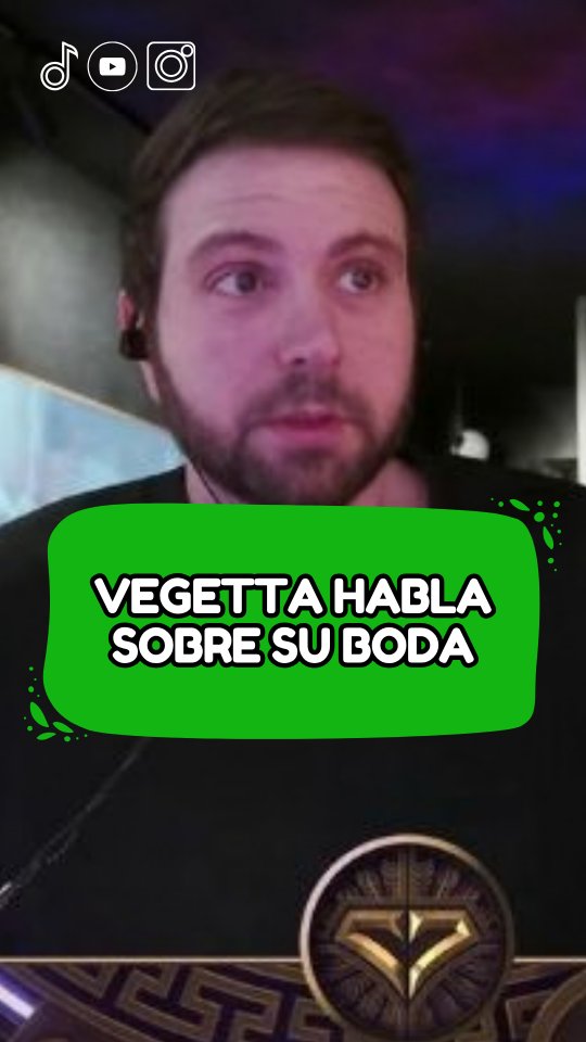 Vegetta da detalles de su boda privada e íntima con Silvia Muñoz #vegetta777 #boda