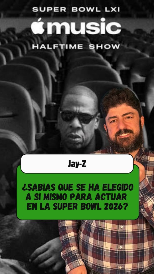 ¿Sabias que Jay-Z se ha elegido a si mismo para actuar en el descanso de la Super Bowl 2026?