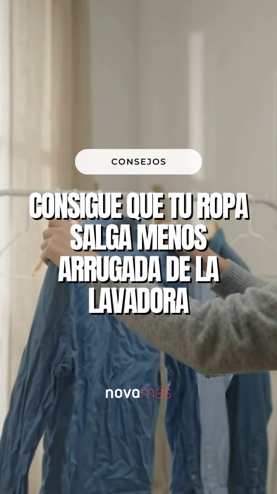 Los errores que seguro cometes y hacen que la ropa salga mucho más arrugada de la lavadora