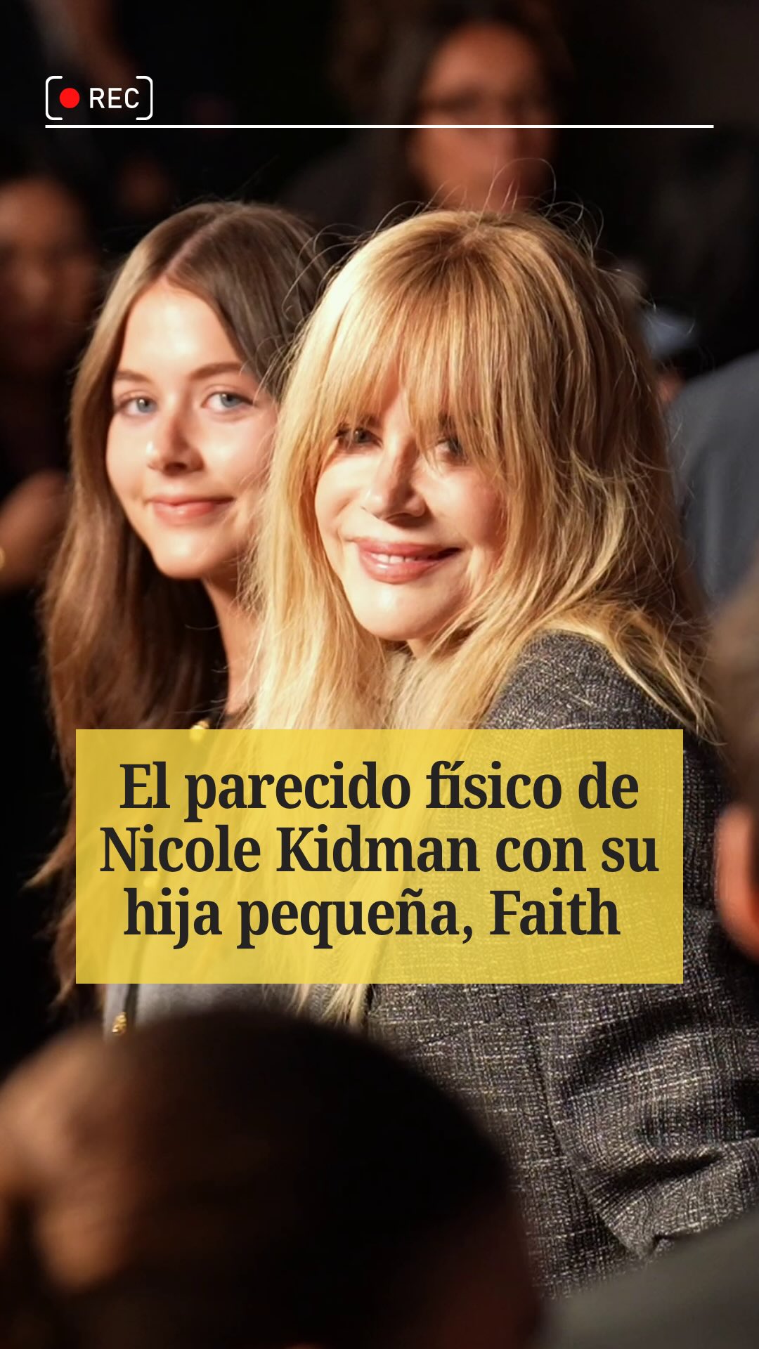 Nicole Kidman estuvo acompañada por su hija de 15 años Faith Urban en el desfile de Chanel de la Semana de la Moda de París.