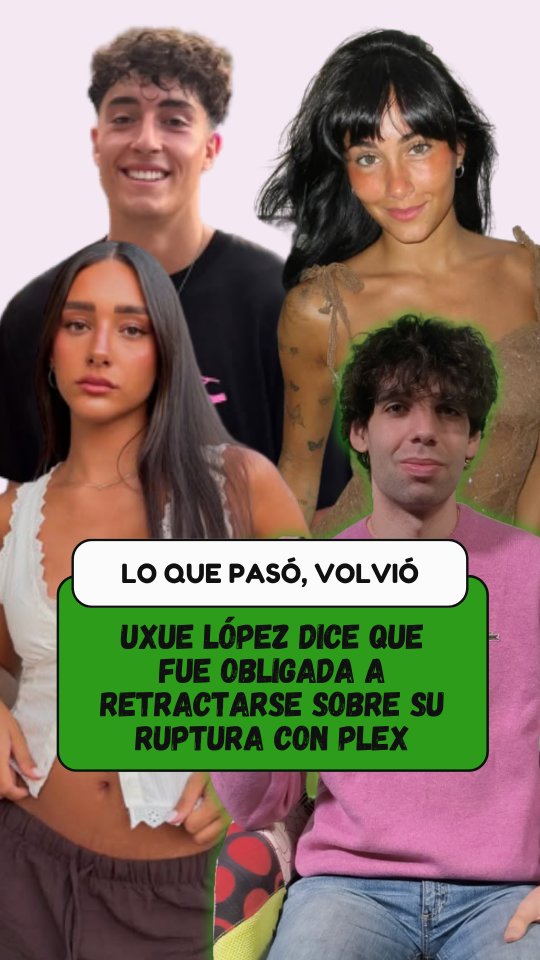 Uxue López declara que la obligaron a retractarse sobre sus declaraciones contra Plex.