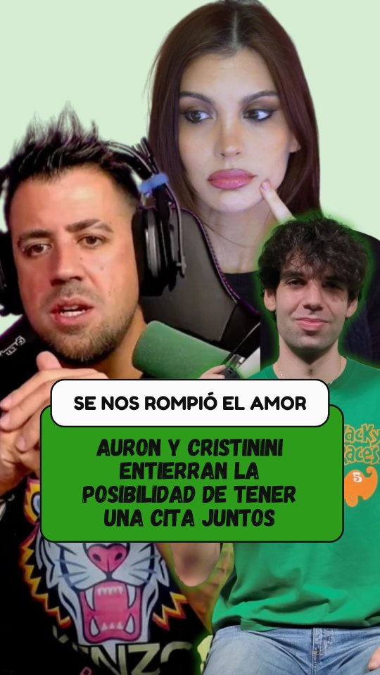 Auron y Cristinini entierran la posibilidad de tener una cita juntos: tras varias semanas de shippeo y declaraciones cruzadas, y los esfuerzos de Fabiana Sevillano por juntarlos, ambos han negado que sientan interés por el otro.