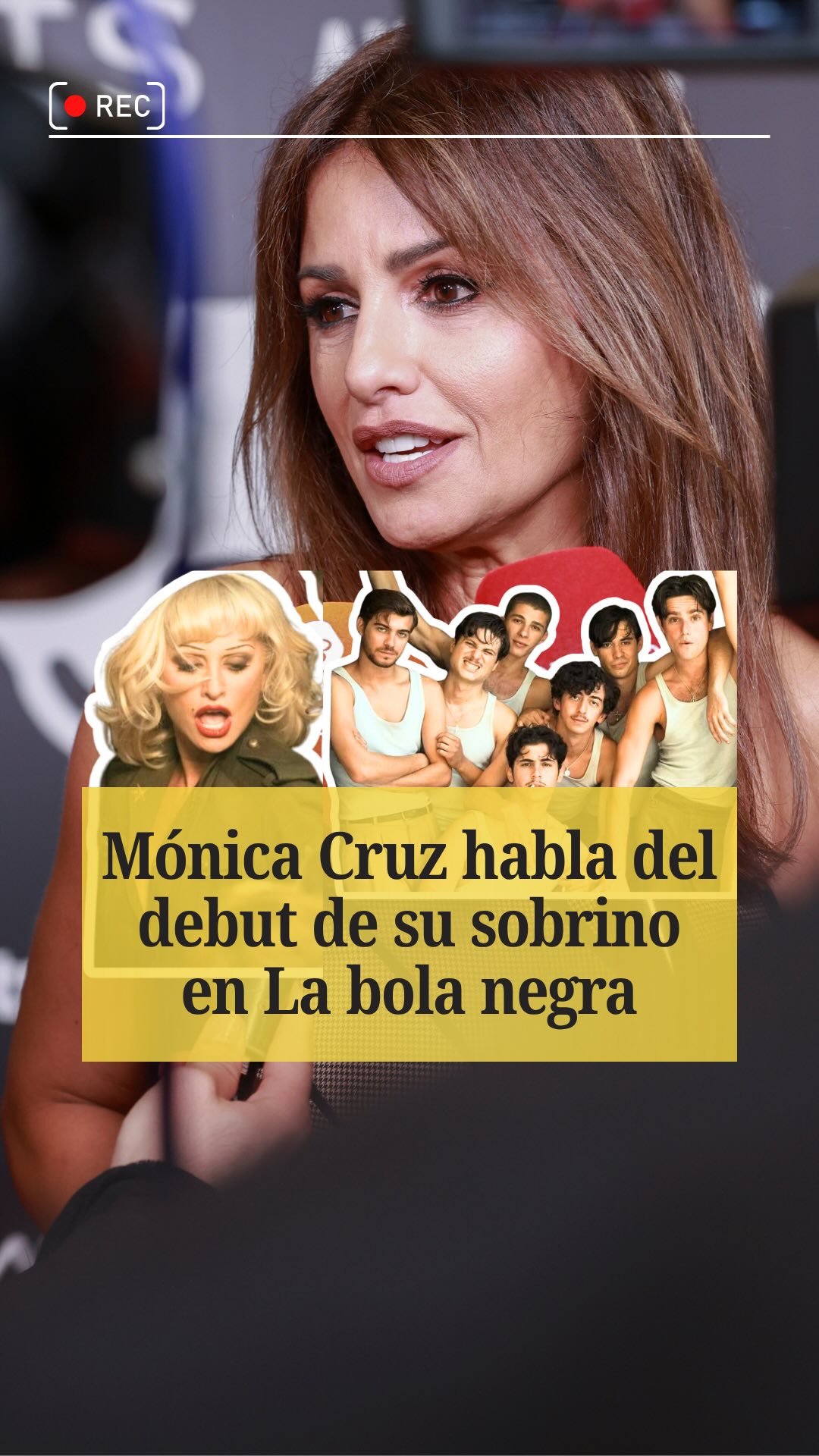 Leo, el hijo de Penélope Cruz y Javier Bardem, ha debutado como actor con 15 años en La bola negra junto a su madre.