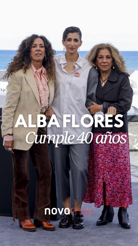 ¡Alba Flores cumple 40 años!