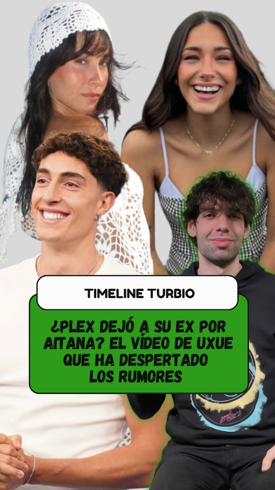 ¿Plex dejó a su exnovia por Aitana?