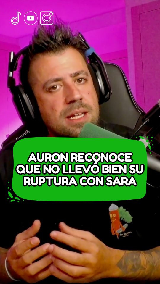 AuronPlay reconoce el error que cometió tras su ruptura con Sara Ismael #Auronplay #saraismael