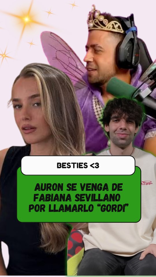 Auron se venga de Fabiana Sevillano después de que ella dijese que era su 