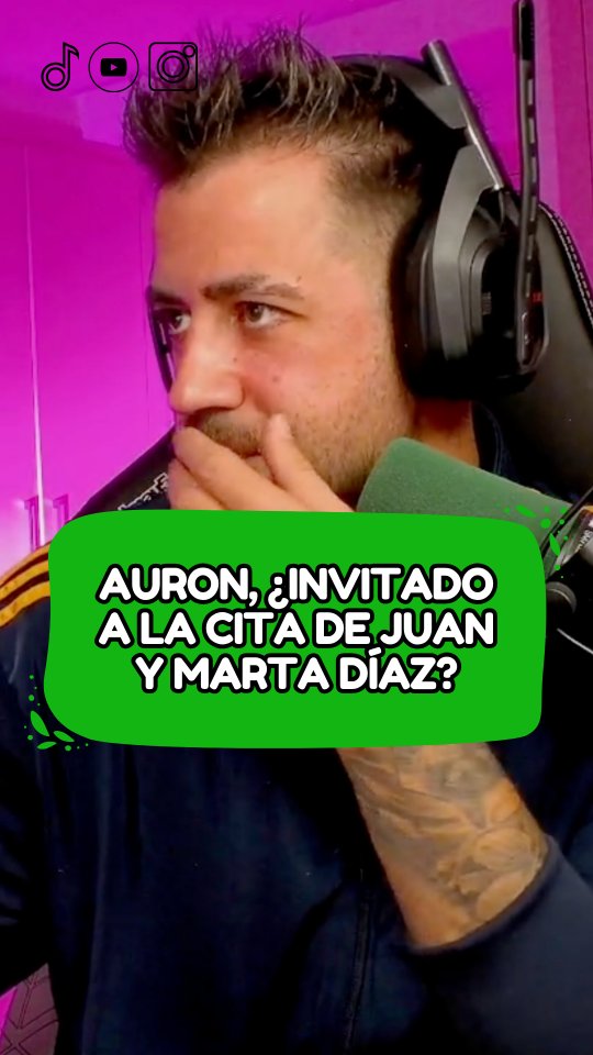 Juan Guarnizo y AuronPlay siguen hablando de Marta Díaz en directo ¿Terminará la cosa dando frutos?