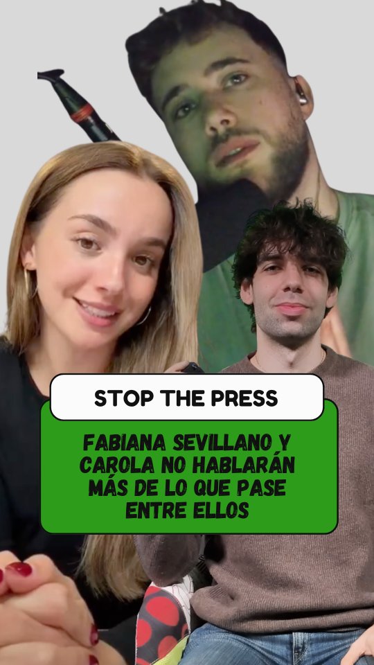 Fabiana Sevillano y Carola dicen que no hablarán más de lo que pase entre ellos.