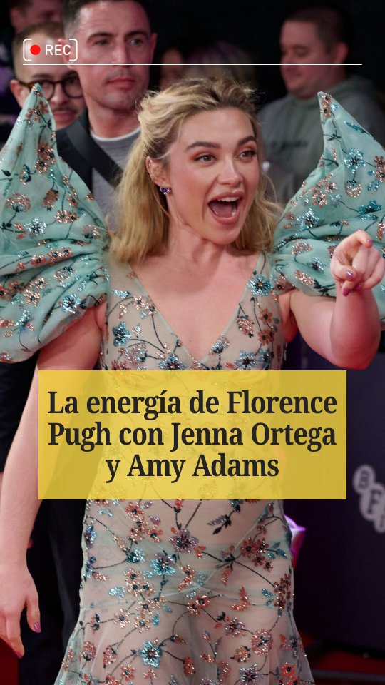 No cabe duda de que Florence Pugh es esa amiga que todos necesitamos ✨ La actriz ha vuelto a demostrar ser la más sociable de la sala en la premiere de Klara y el sol junto a Jenna Ortega y Amy Adams 💃