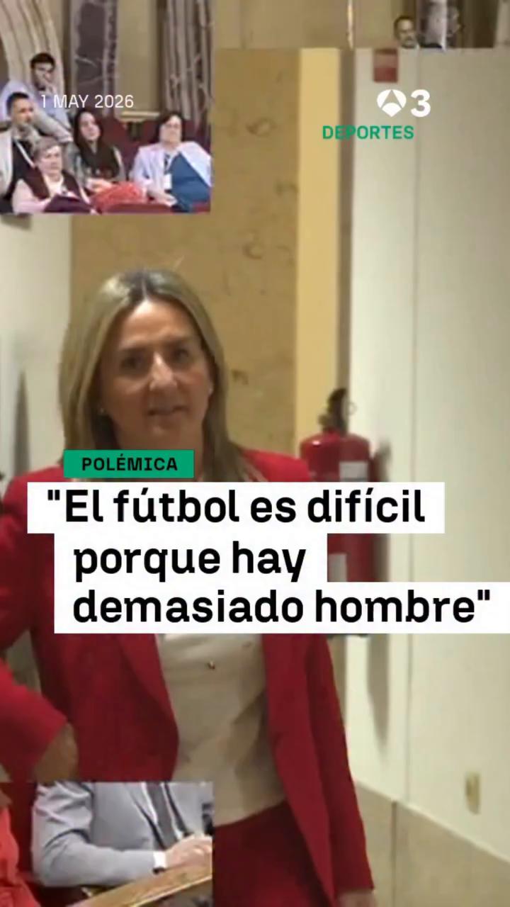 Declaraciones de Milagros Tolón sobre fútbol