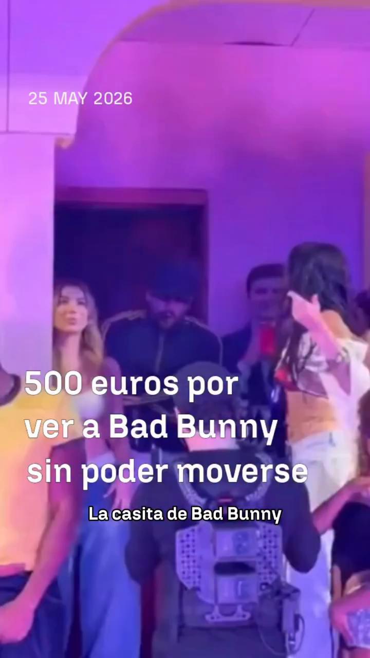 Fans de Bad Bunny denuncian aglomeraciones y falta de espacio pese a pagar 500 euros