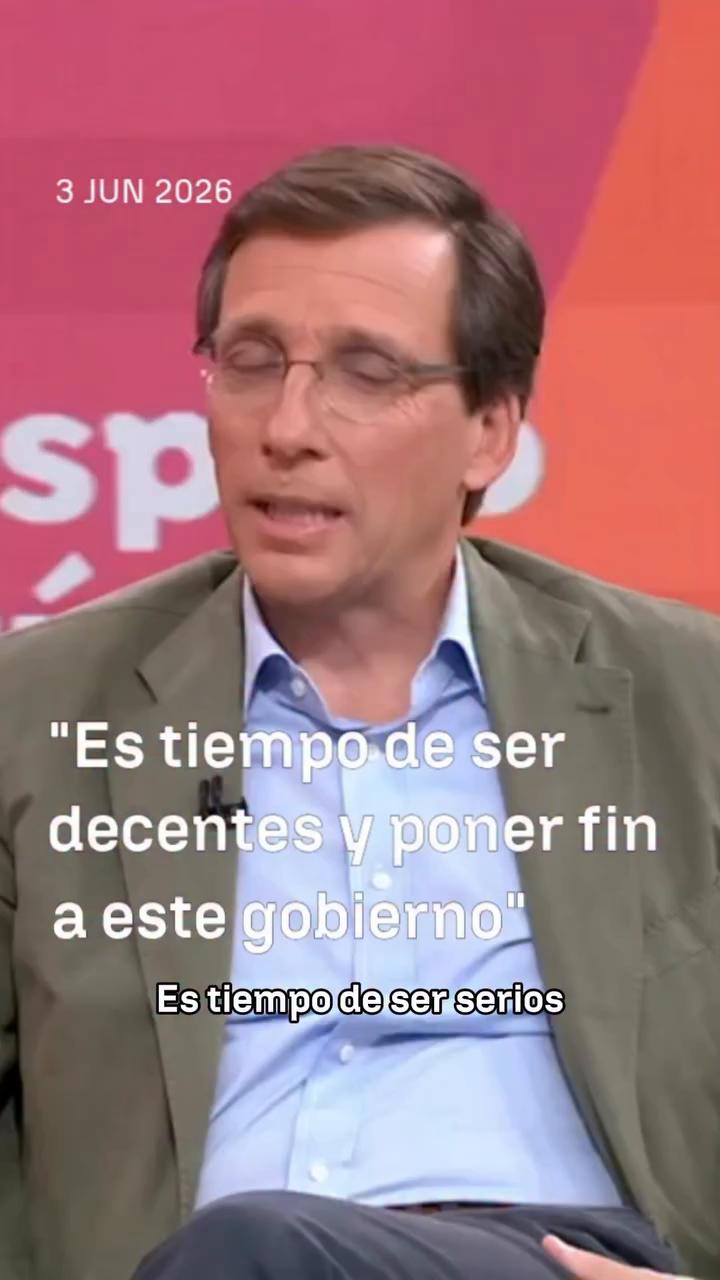 👤 Almeida, tajante en #EspejoPúblico: