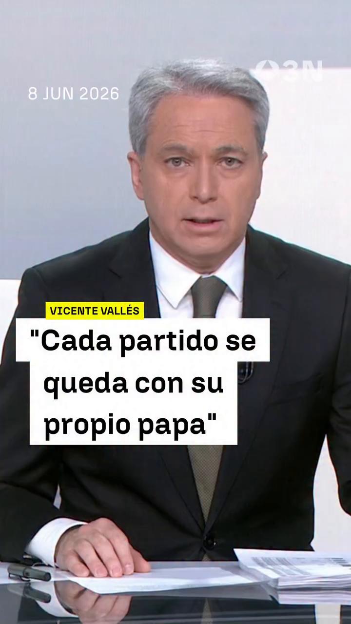 🗣️ “Cada partido se ha quedado con su propio papa particular”