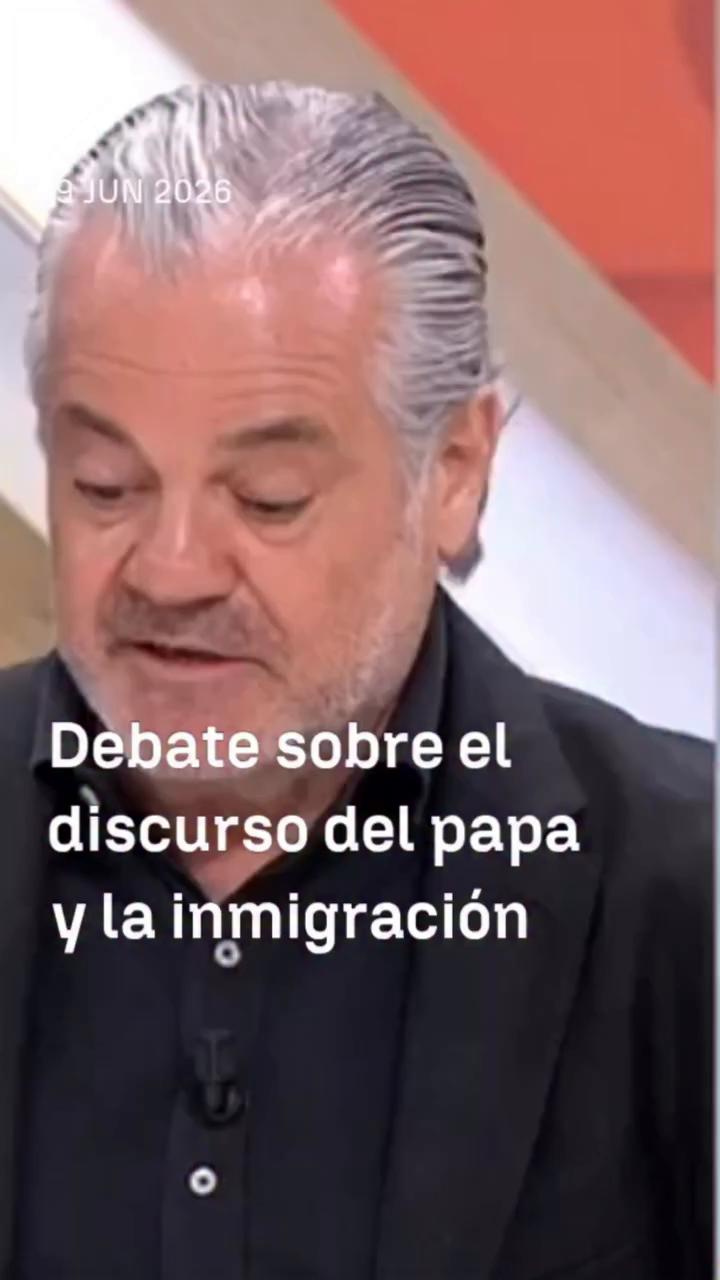 ✝️ El papa habló sobre la inmigración en su discurso
