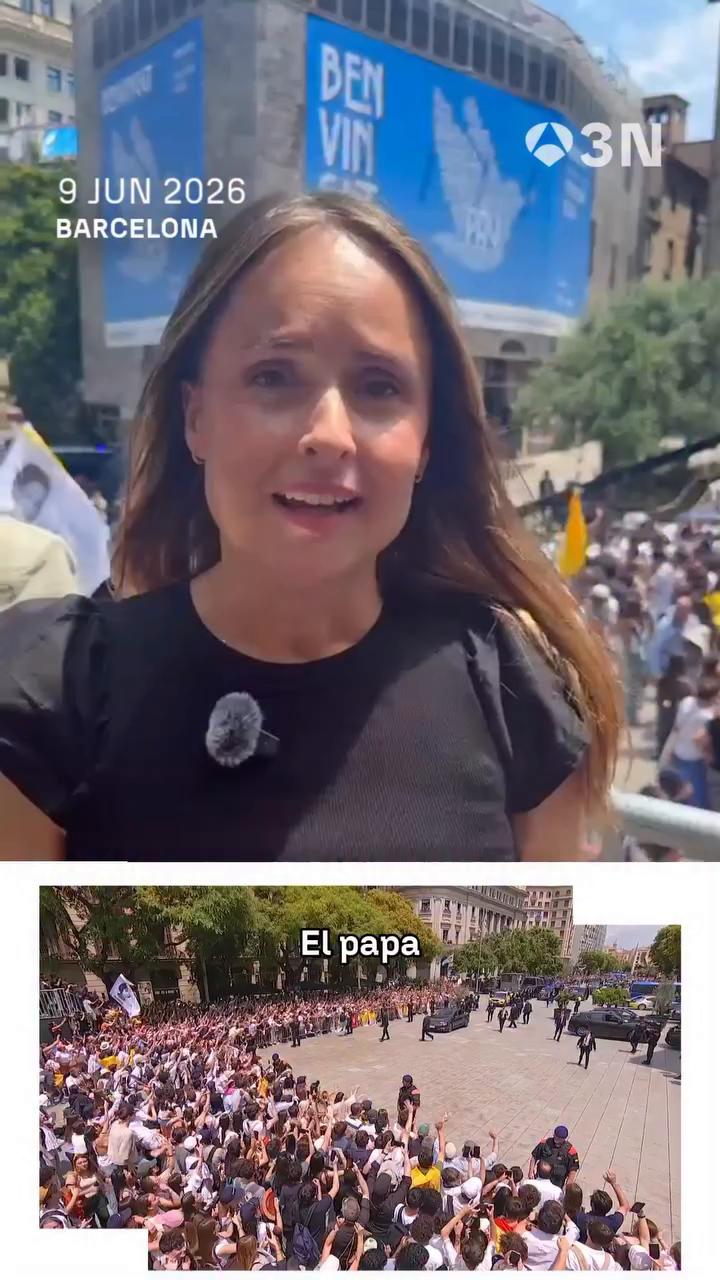 ⛪️ El papa ha realizado el rezo de la hora media en la catedral