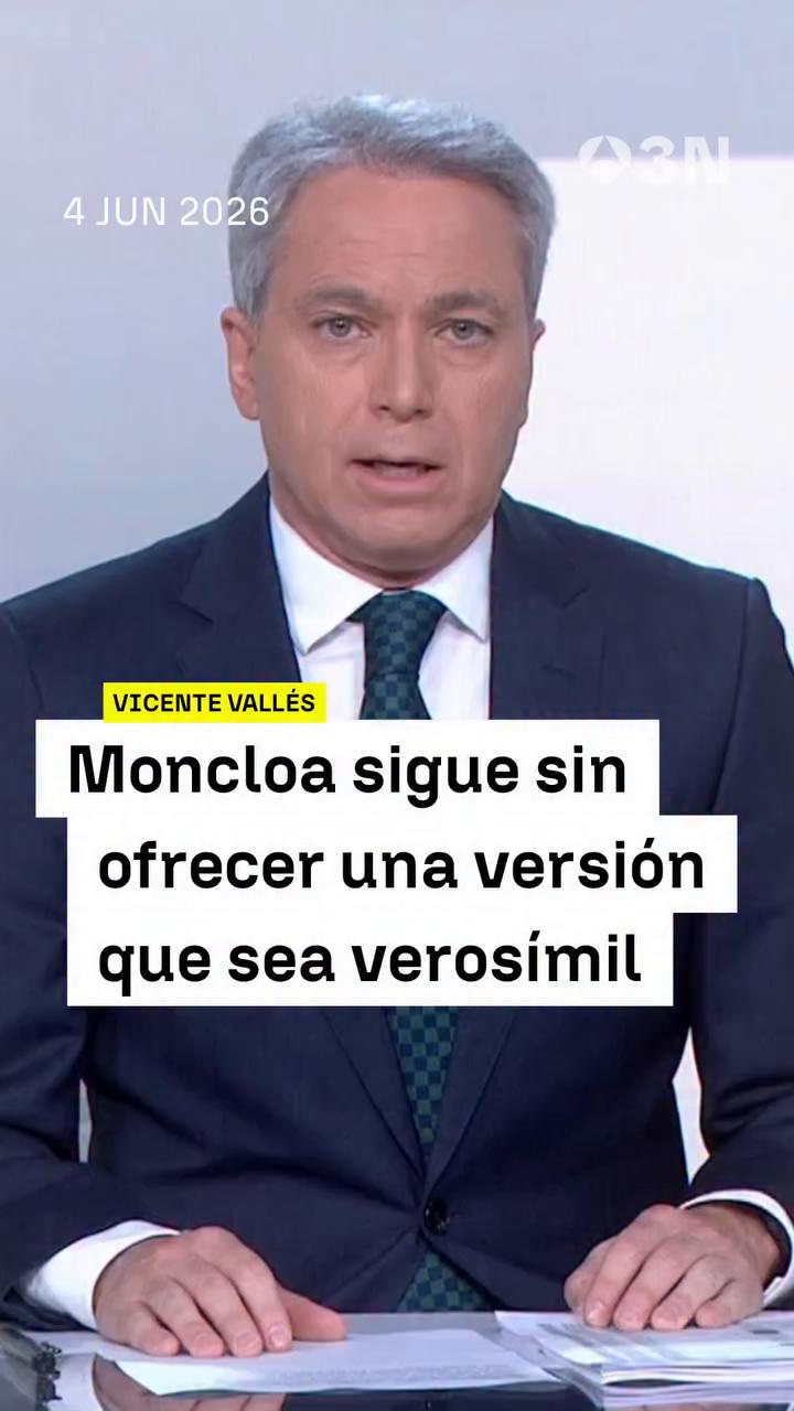 🗣️ “Moncloa no ha podido, todavía, ofrecer una versión distinta de los hechos que resulte verosímil”