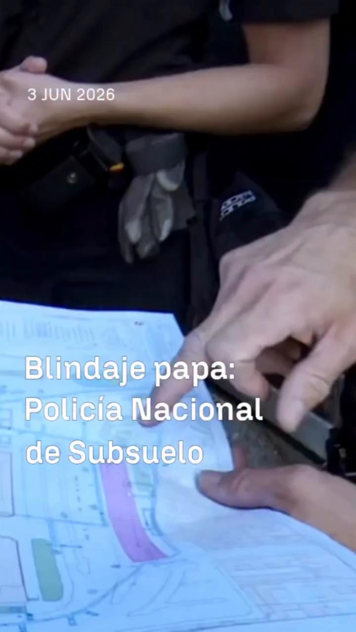 👮‍♀️ La policía del subsuelo vigila cada rincón para mantener la seguridad durante la visita del papa a Madrid