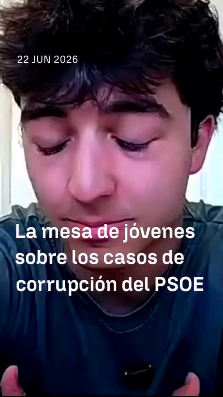 👀 José Rubio, progresista y Javier Domínguez, afiliado a Nuevas Generaciones del PP nos ofrecen su punto de vista sobre los casos de corrupción del PSOE