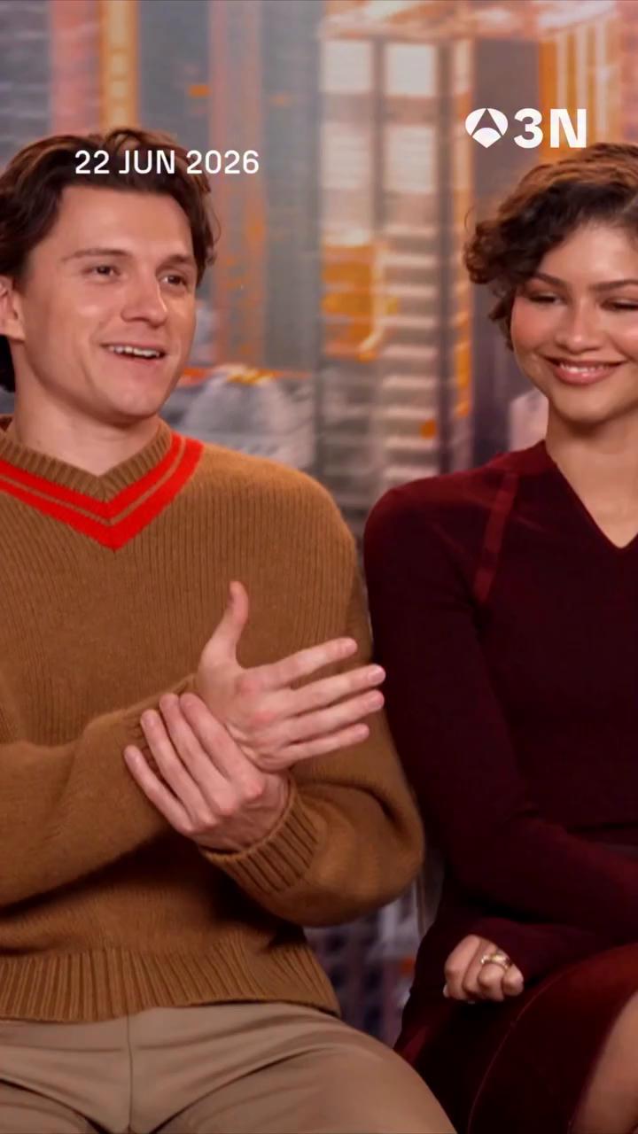 🕷️🕸️ Recordamos con Tom Holland y Zendaya la primera presentación de una película de Spider-Man