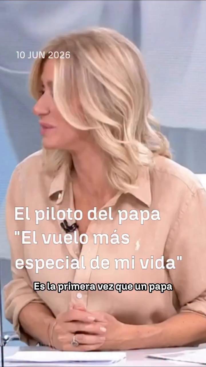 🛩️ El piloto de avión que llevó al Papa León XIV a Barcelona nos cuenta su experiencia