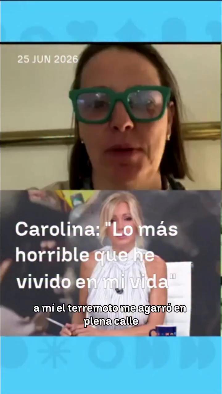 🇻🇪 ❗ Carolina ha sido una de las afectadas por los terremotos de Venezuela