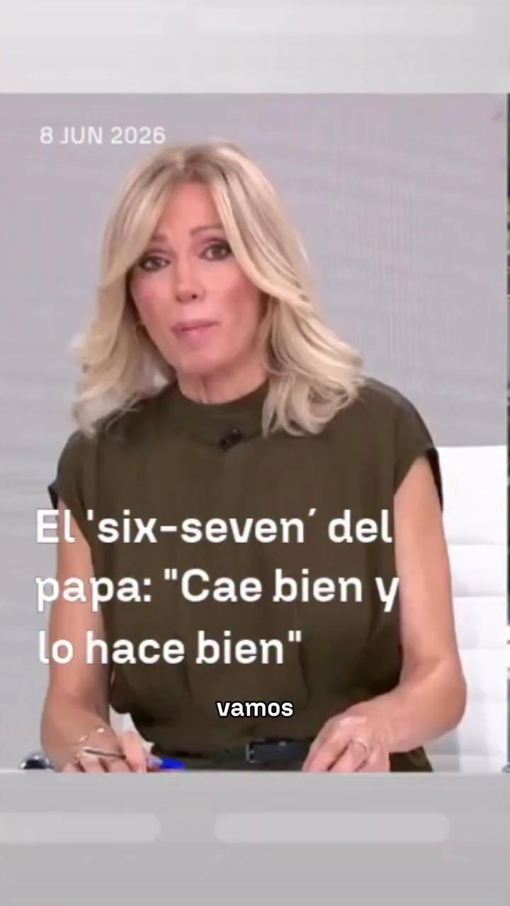 🫲🫱 El papa León XIV se ha hecho viral entre los jóvenes por realizar el famoso gesto ‘six-seven’ este fin de semana en Madrid