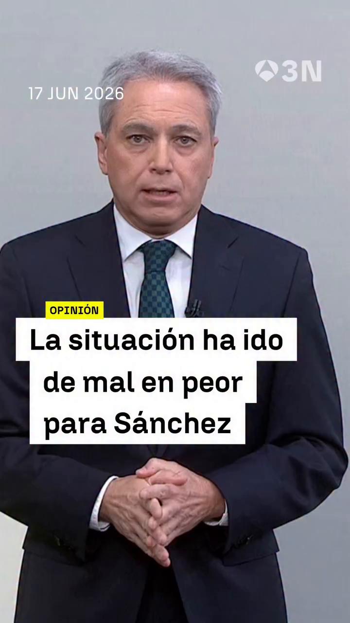 🟠 La #OpiniónA3N de #VicenteVallés sobre la comparecencia de Zapatero