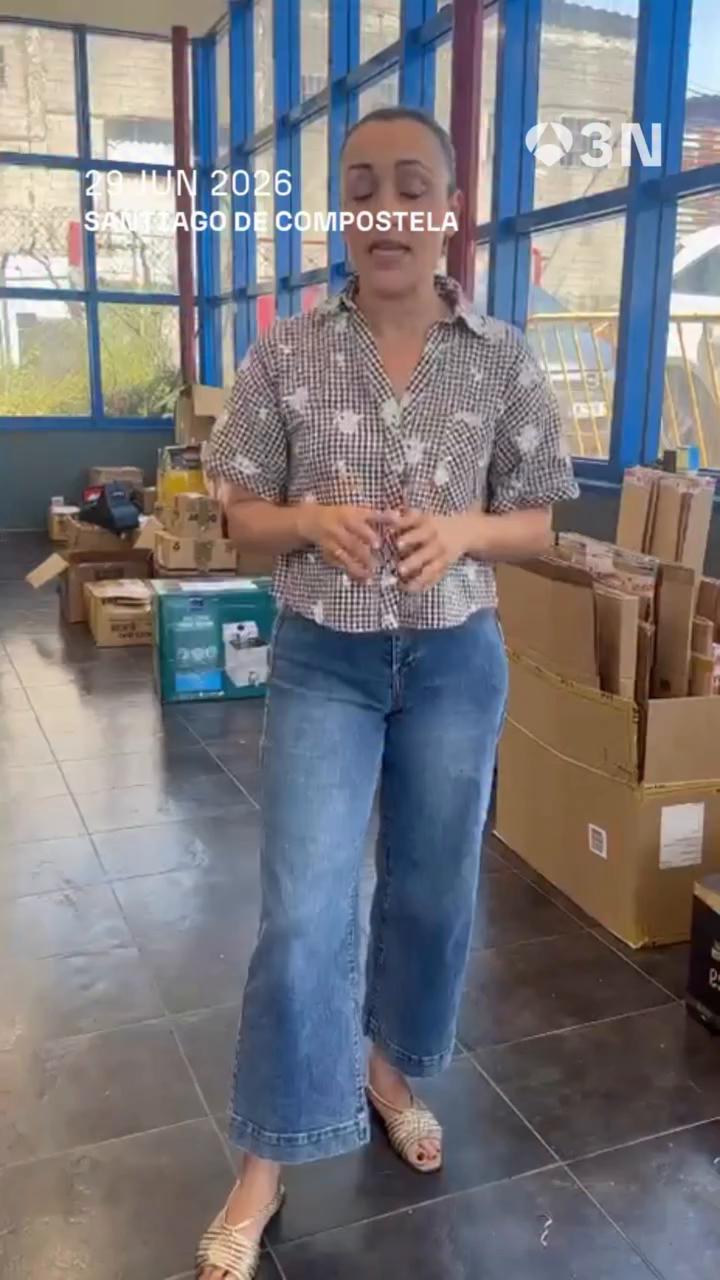 🤝🏻 Un grupo de voluntarios de Santiago han logrado reunir casi siete toneladas de productos para enviar a Venezuela