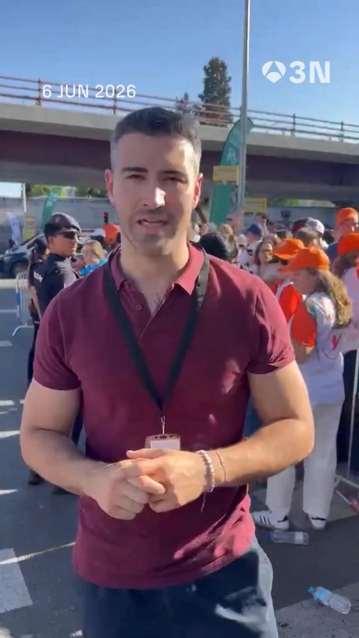 📍Los accesos al Paseo de la Castellana están siendo muy complicados porque hay muchísima gente intentando entrar