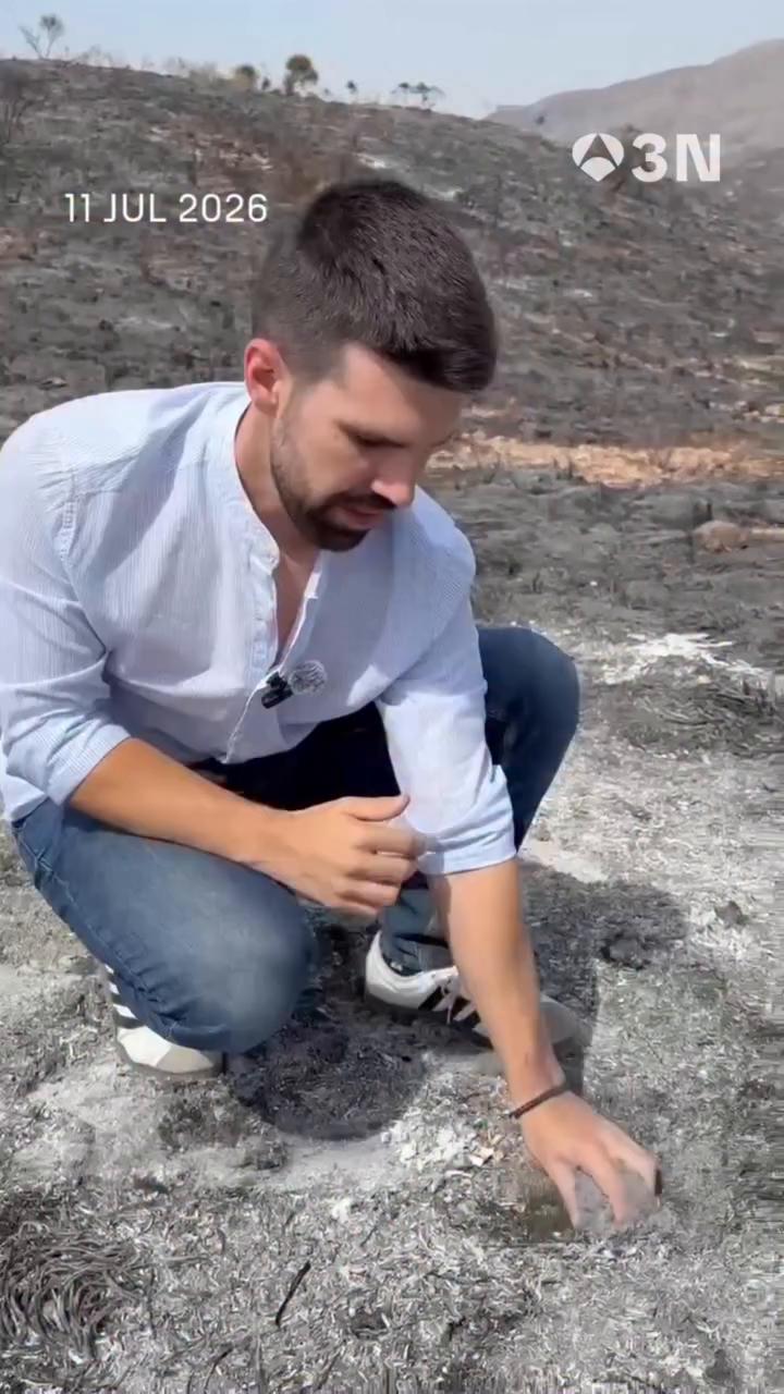 🔥 Estas son las desoladoras imágenes que deja ya el incendio de Los Gallardos con 6.600 hectáreas arrasadas
