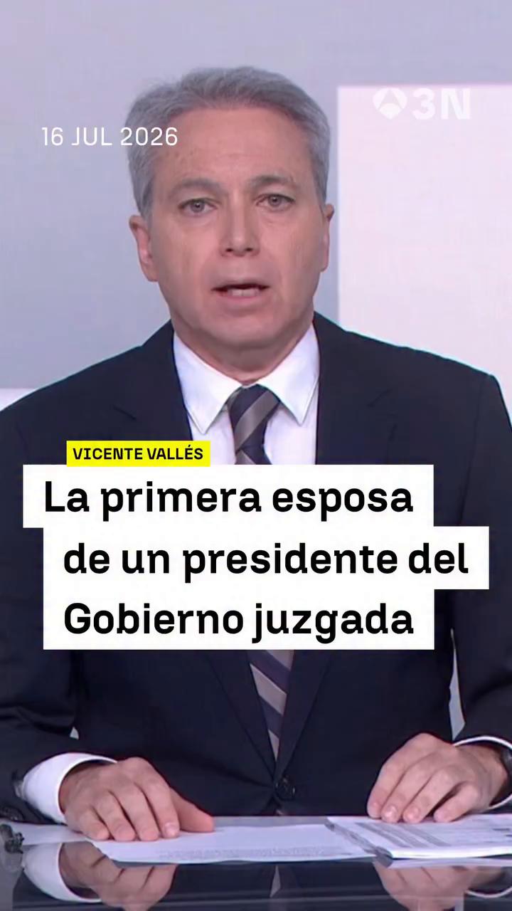 🗣️ “Por primera vez una esposa del Presidente del Gobierno será juzgada”