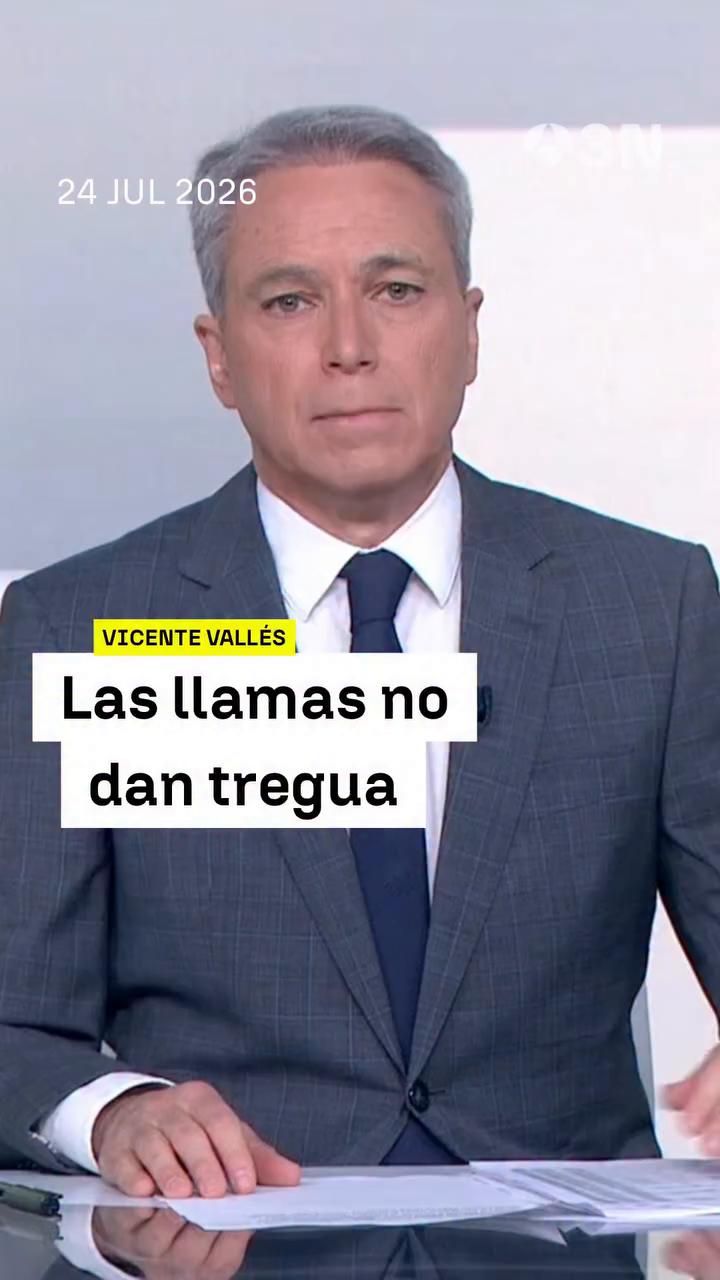 🗣️ “Un amplio equipo de efectivos trabaja sin pausa para frenar el desastre”
