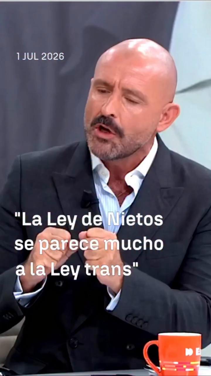 ➡️ Jaime de los Santos sobre la polémica Ley de Nietos