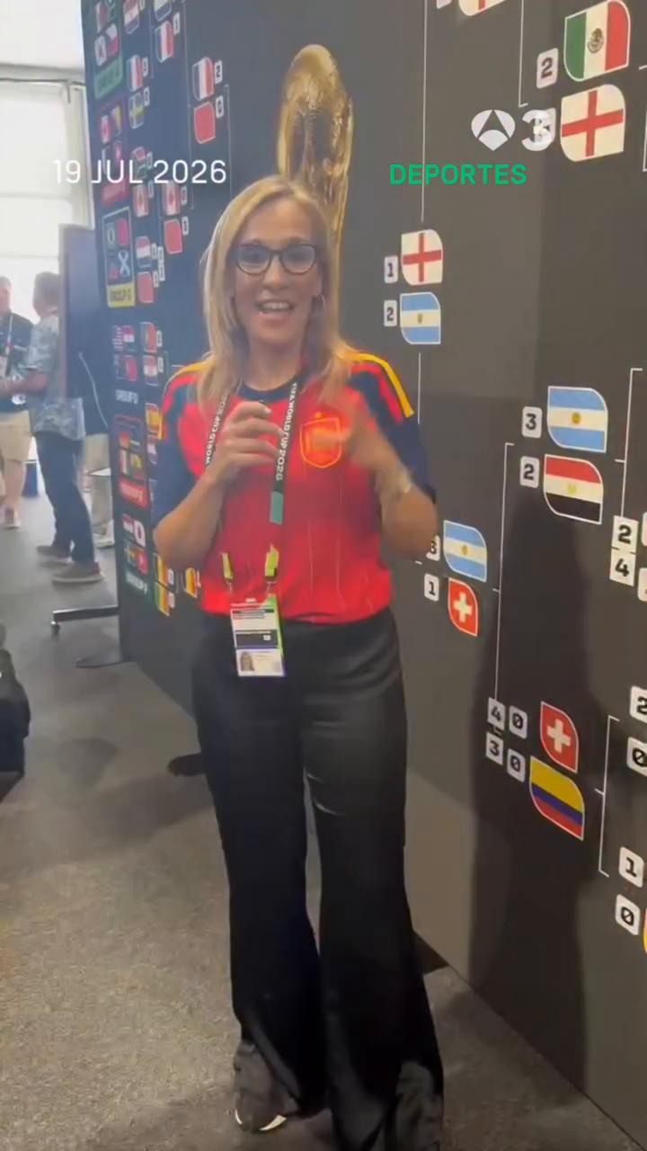 ⚽️🇪🇸⭐️ Así se vive la locura previa a la final del Mundial en la sala de prensa