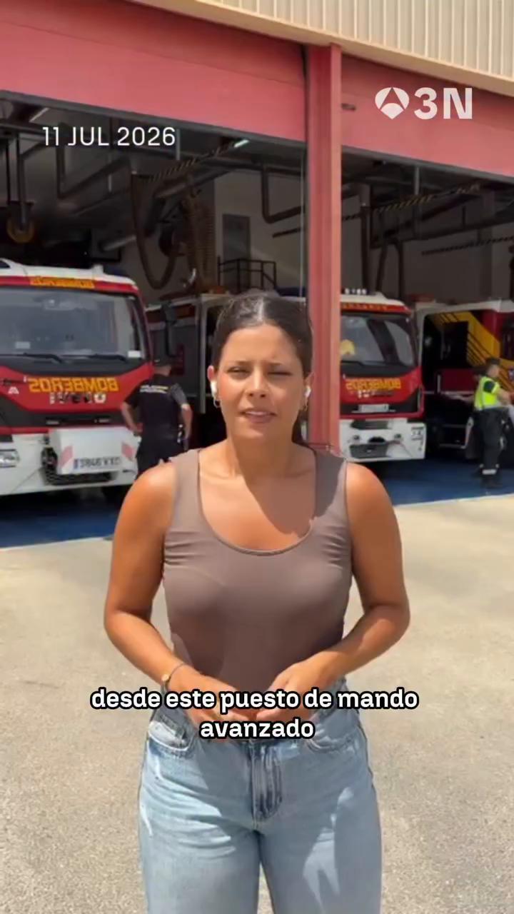 🚨 Dos personas han sido detenidas por negarse en la evacuación del Incendio de Los Gallardos en Almería