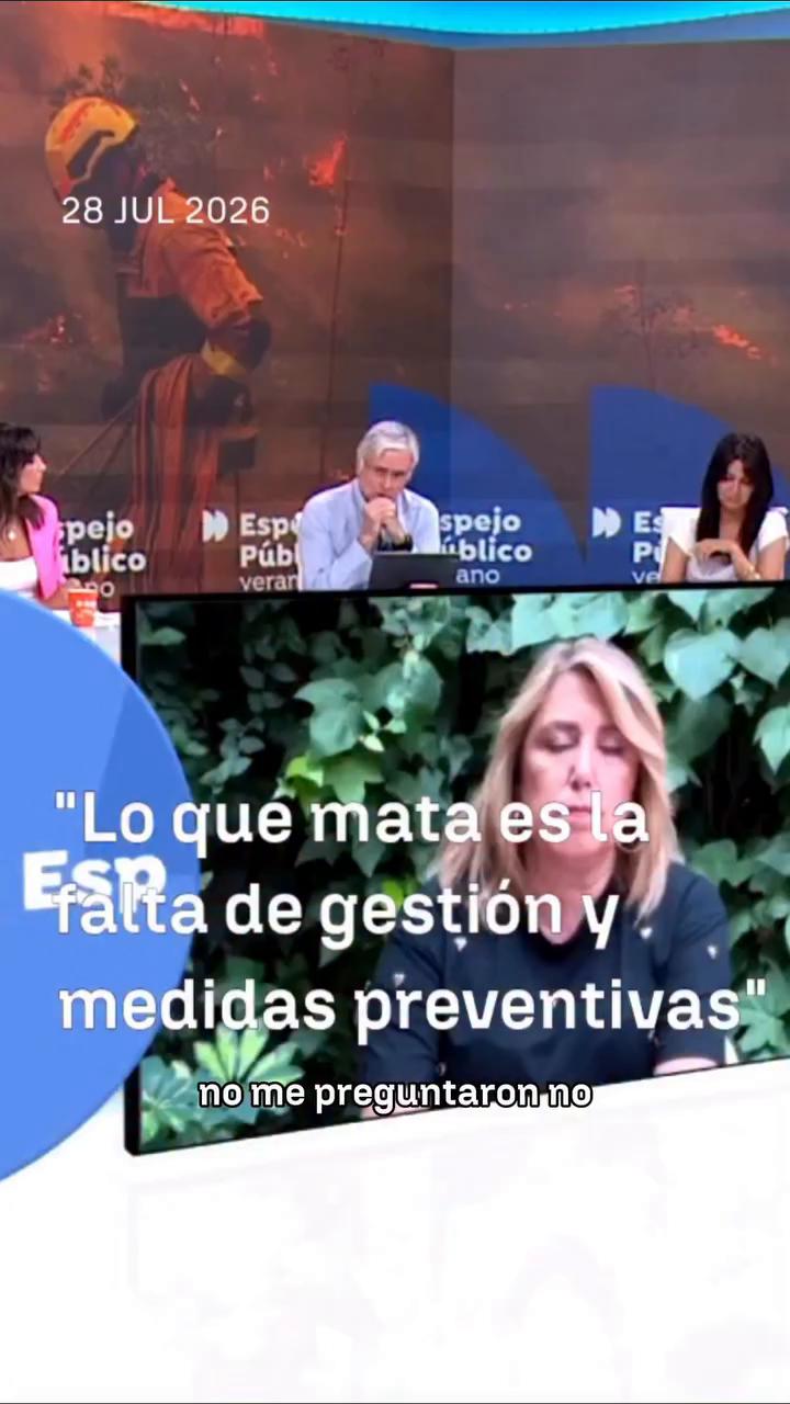 🔥”El cambio climático no mata, mata la falta de gestión”