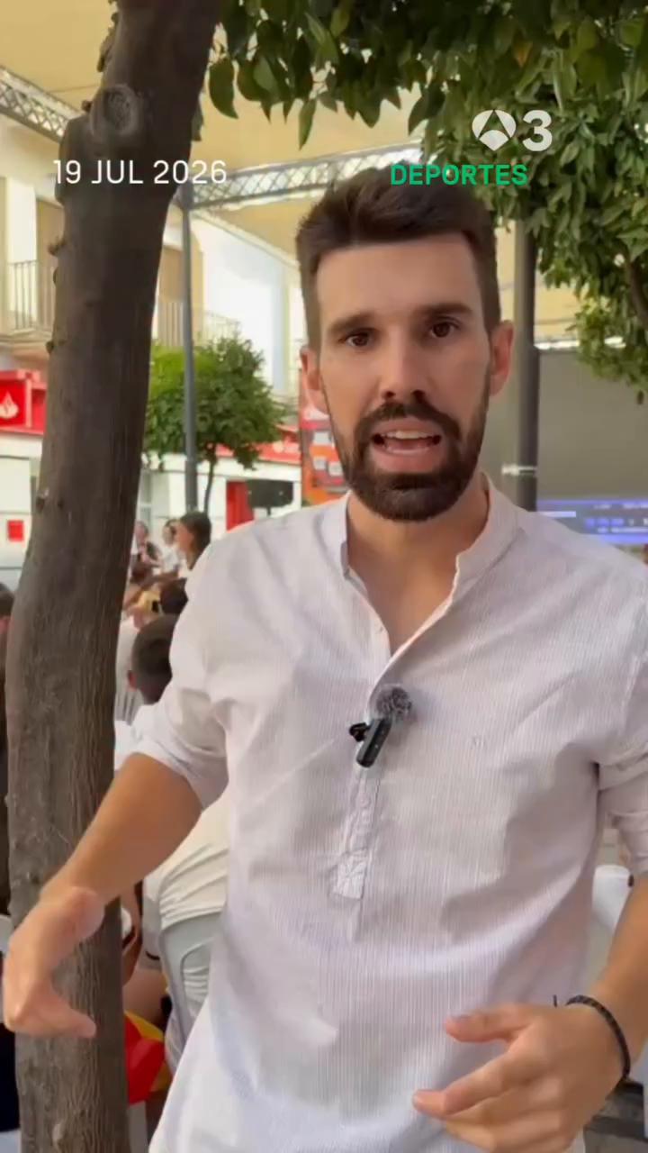 ⚽️🇪🇸 Los Palacios vibra por partida doble apoyando a Fabián y Gavi en esta final