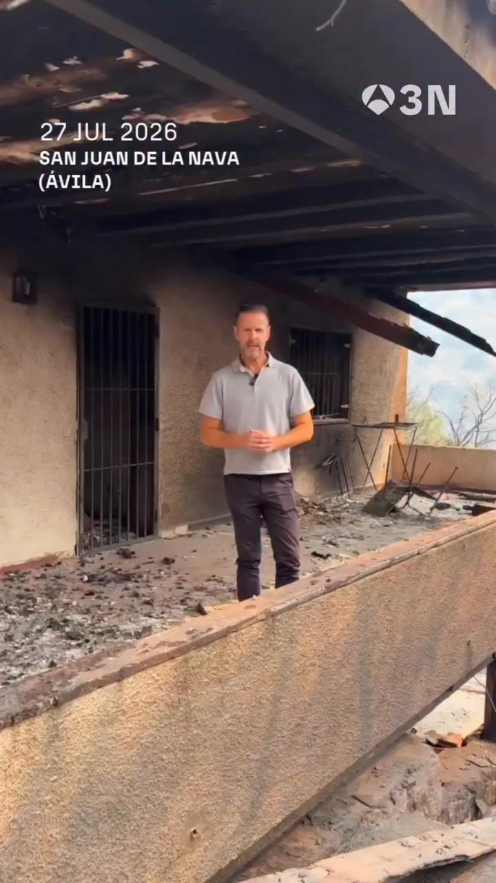 🔥 El incendio de la provincia de Ávila sigue sumando hectáreas calcinadas