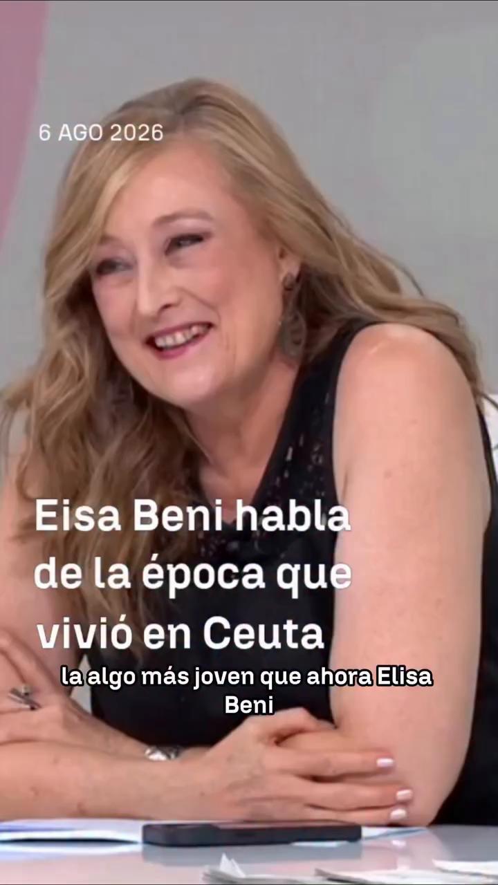 🏙️ Elisa Beni analiza los cambios que ha experimentado Ceuta desde que dejó de vivir en la ciudad