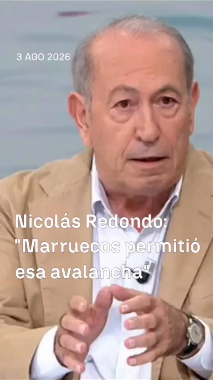 👉🏼 El exsocialista Nicolás Redondo cree que la primera responsabilidad de lo que ha sucedido en Ceuta es de Marruecos