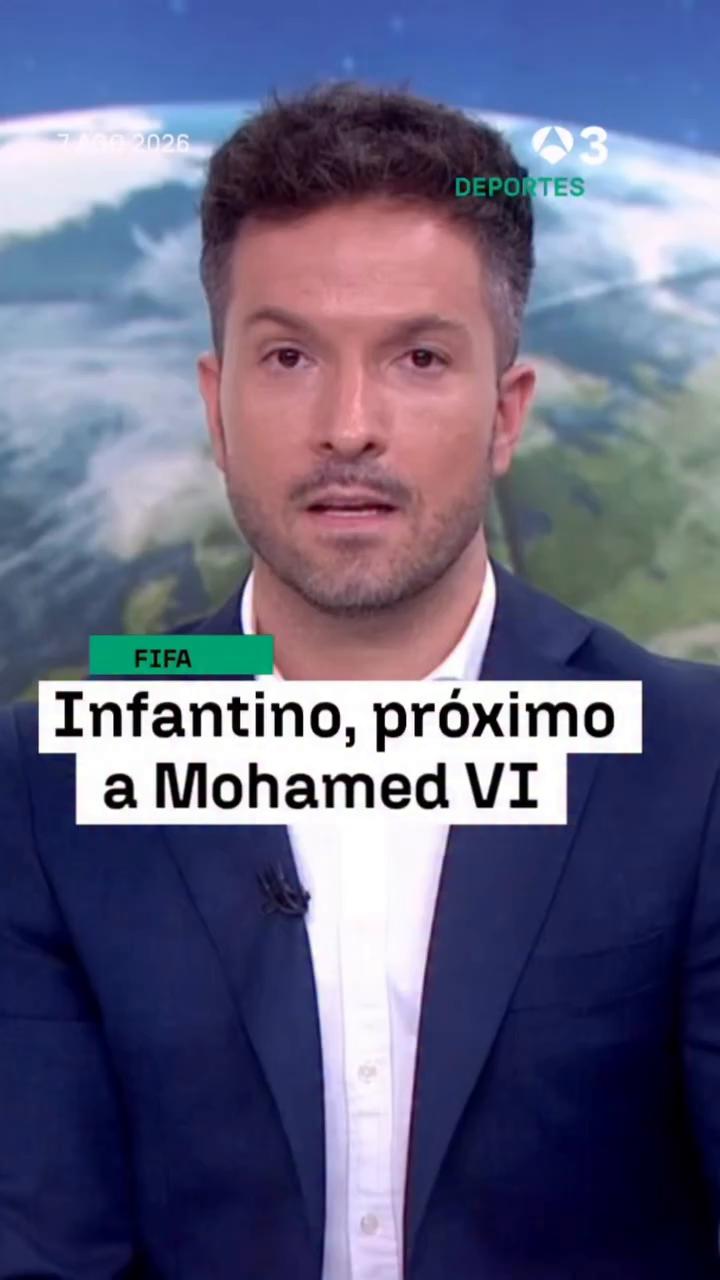 👑 Infantino se suma al homenaje a Mohamed VI por su coronación