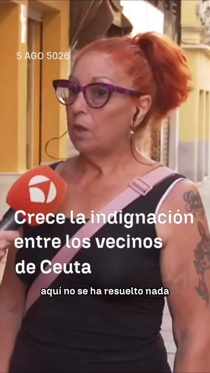 🔴 La indignación aumenta entre los vecinos de Ceuta, que no han visto que la actuación del Gobierno haya sido efectiva