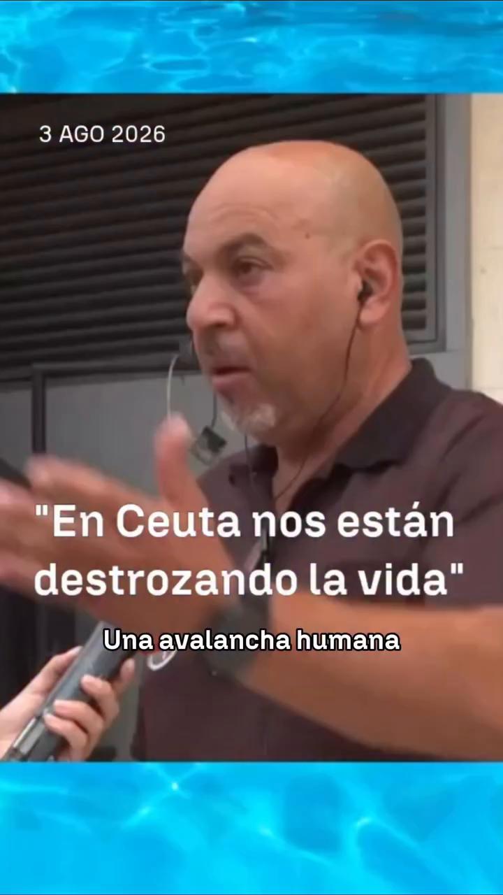 💥 Un comerciante de Ceuta rompe a llorar tras regalar comida entre los afectados