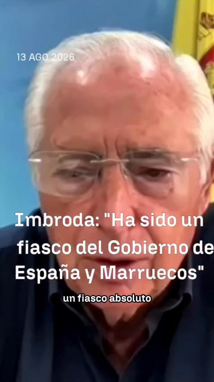 🗣️ Juan José Imbroda carga con dureza contra la gestión migratoria: “El Gobierno ha sido incapaz de gestionar la crisis”